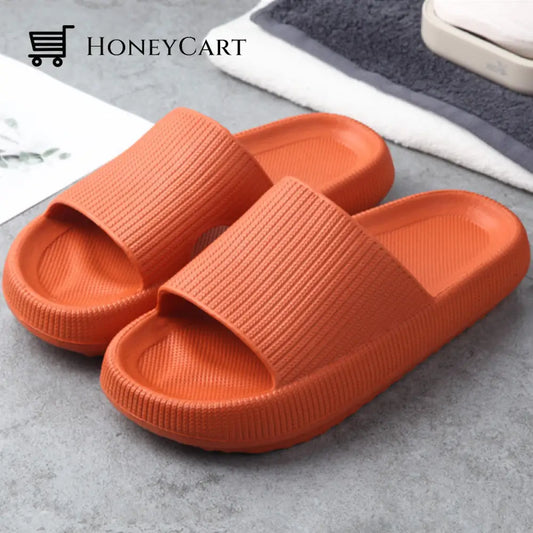 Super Soft Home Slippers Orange / Us6.5-7.5