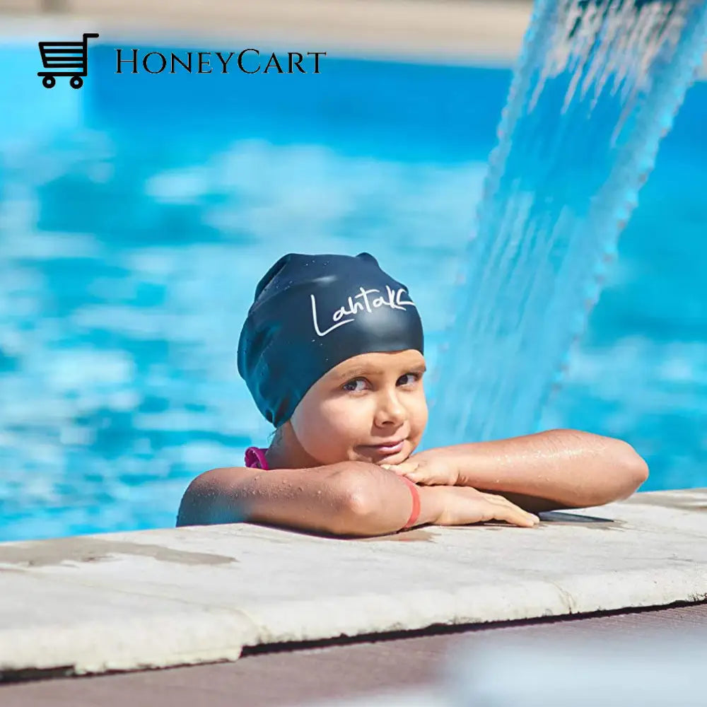 Swim Caps For Long Hair Kids Sports & Outdoors
