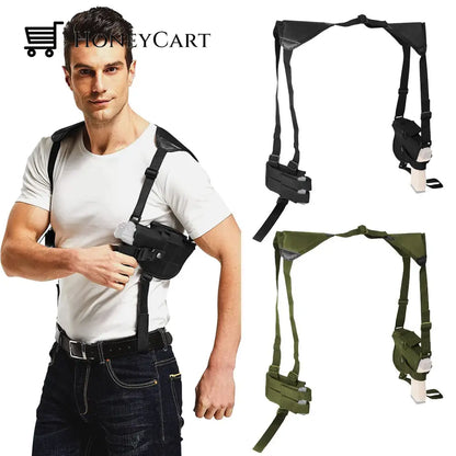Tactical Shoulder Holster For Concealed Carry Army Green