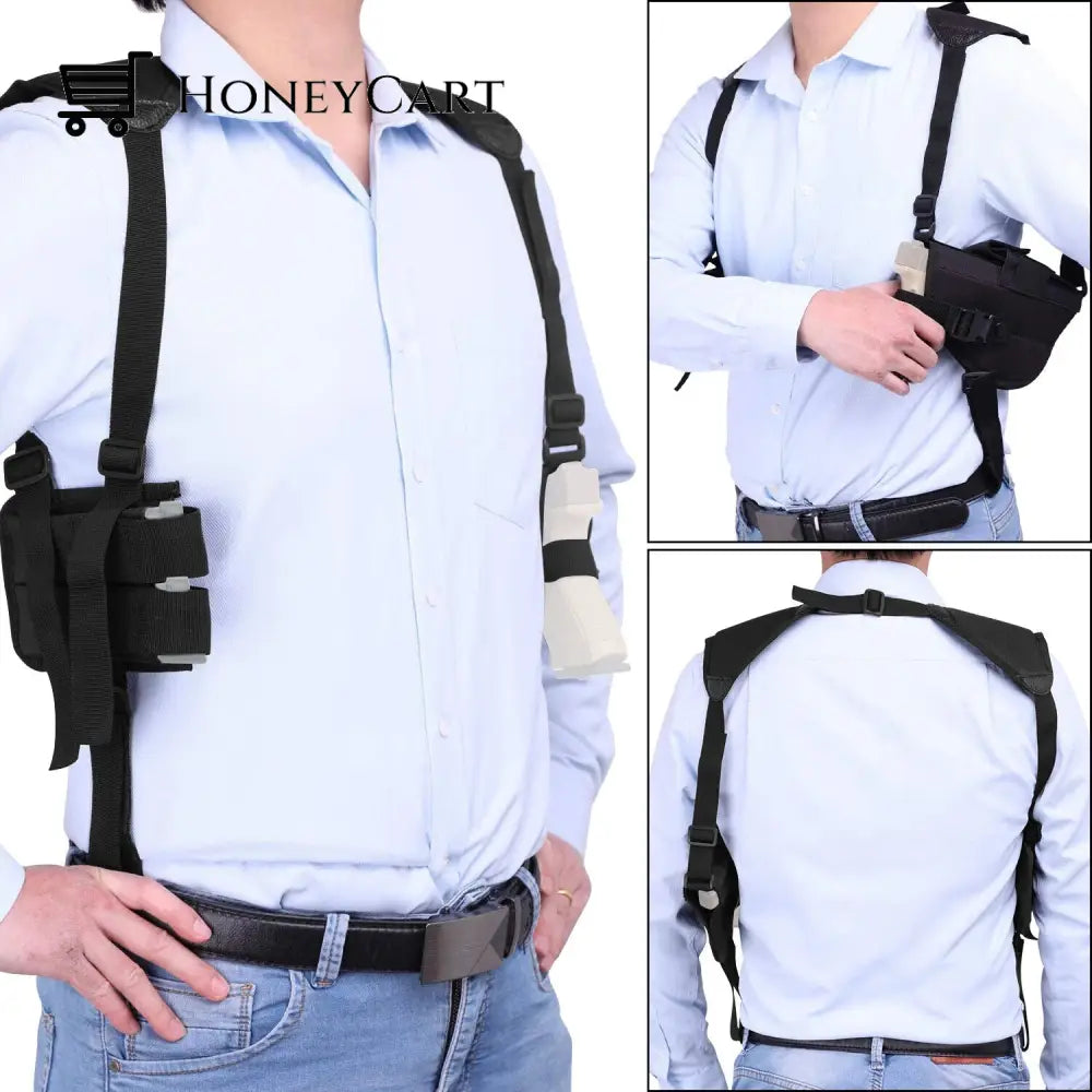 Tactical Shoulder Holster For Concealed Carry Black