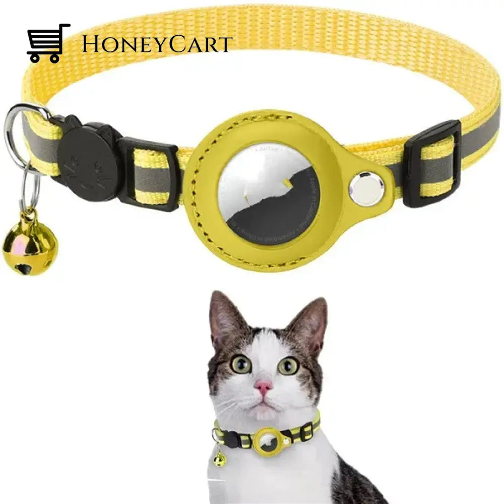 The Airtag Collar Yellow Tool