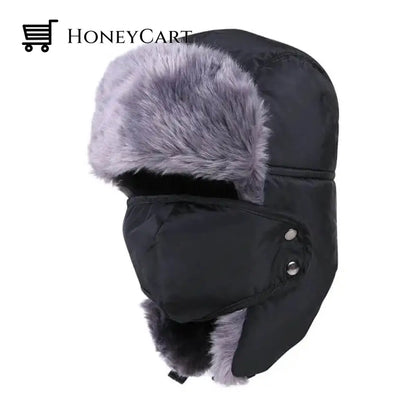 The All-In-One Winter Hat Black