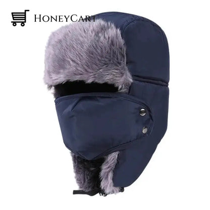 The All-In-One Winter Hat Blue
