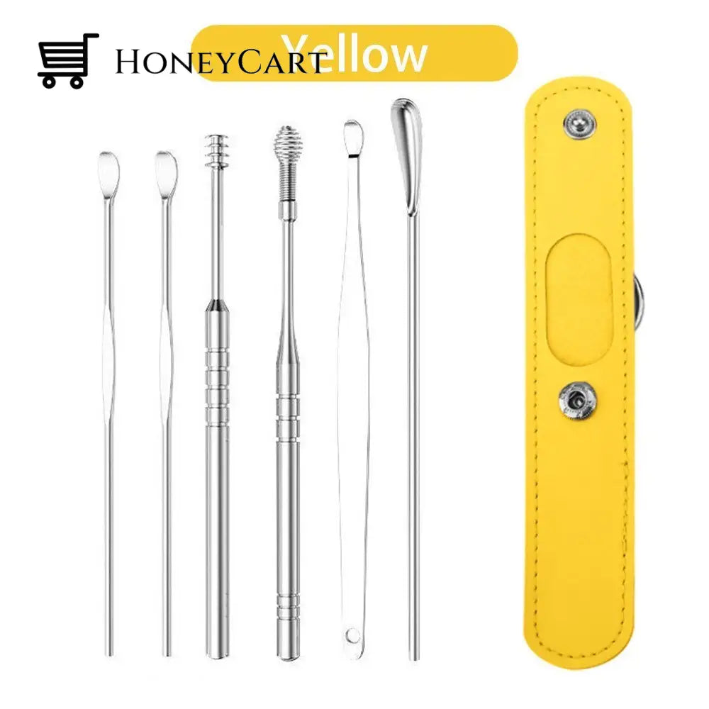 The Most Professional Ear Cleaning Master In 2023 Cleaner Tool Set Yellow
