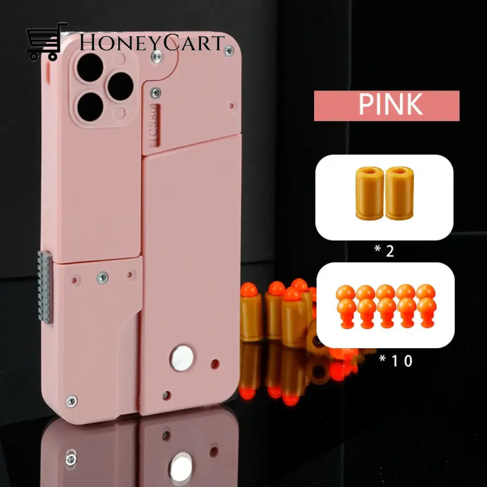 The Phoneblaster Pink / Standard - 2 Shells & 10 Bullets Tool