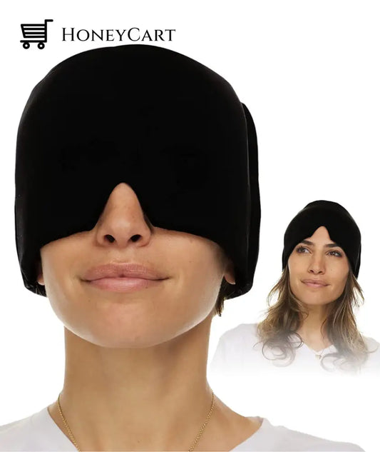 Theramask - Headache & Migraine Relief Cap Black