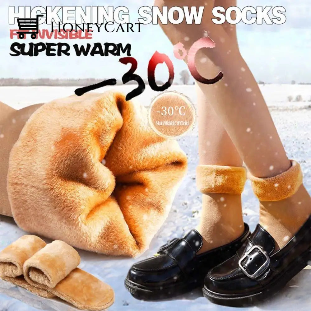 Thickening And Velvet Snow Socks Tool