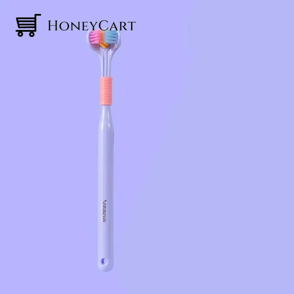 Three-Sided Soft Ultra Care Toothbrush Blue Toothbrushes