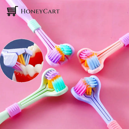 Three-Sided Soft Ultra Care Toothbrush Toothbrushes