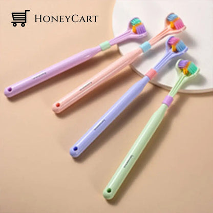 Three-Sided Soft Ultra Care Toothbrush Toothbrushes