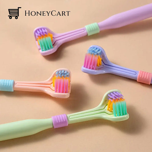 Three-Sided Soft Ultra Care Toothbrush Toothbrushes