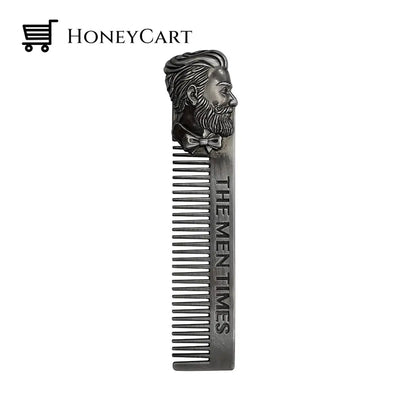 Tmt Gentleman Barber Styling Stainless Steel Comb Hair Combs