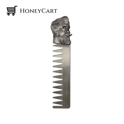 Tmt Gentleman Barber Styling Stainless Steel Comb No.3 Hair Combs