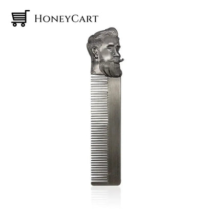 Tmt Gentleman Barber Styling Stainless Steel Comb No.4 Hair Combs