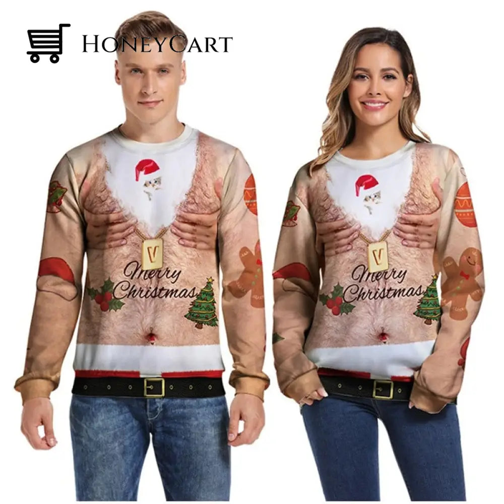 Topless Funny Ugly Sweatshirt