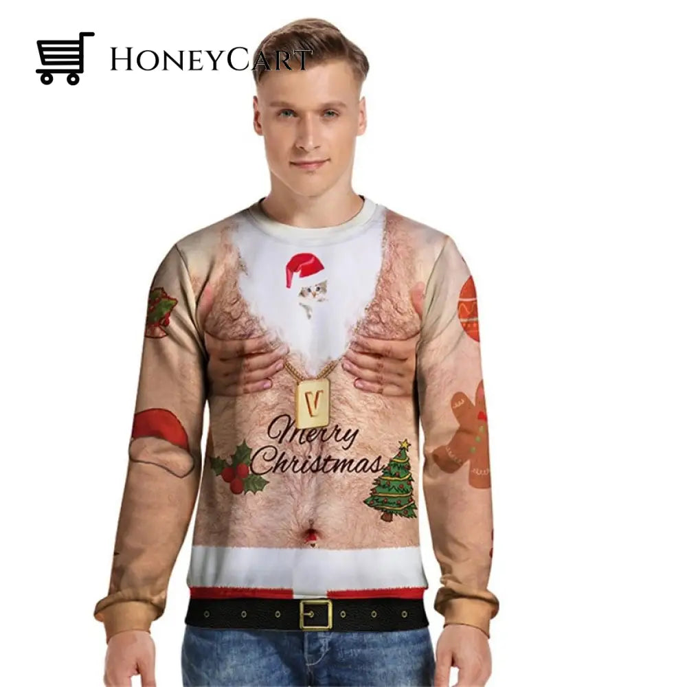 Topless Funny Ugly Sweatshirt