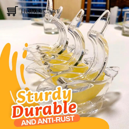 Transparent Manual Lemon Juicer Clip Best Seller