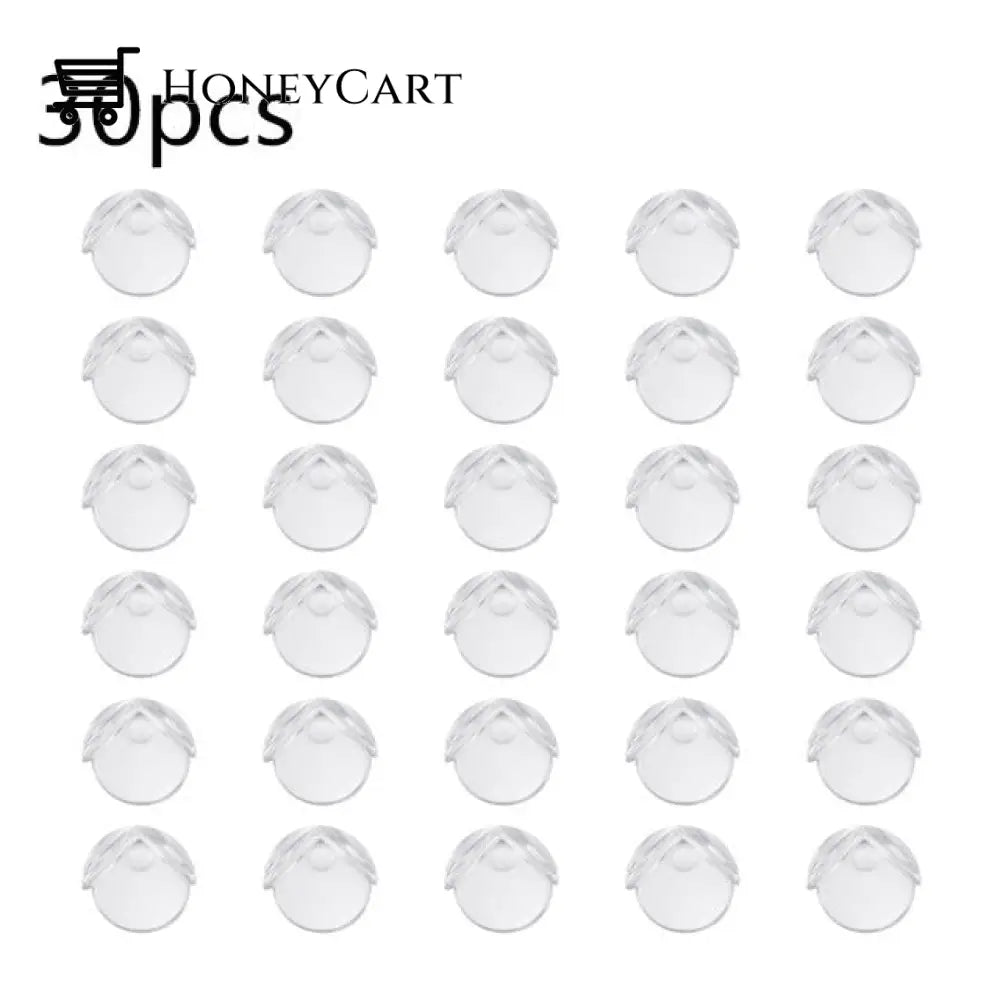 Transparent Safety Corner Silicone Protector 30Pcs Baby