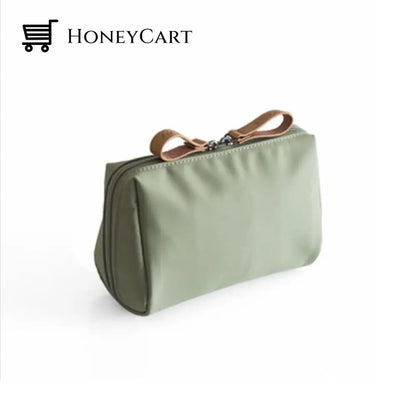 Travel Makeup Pouch For Women Green