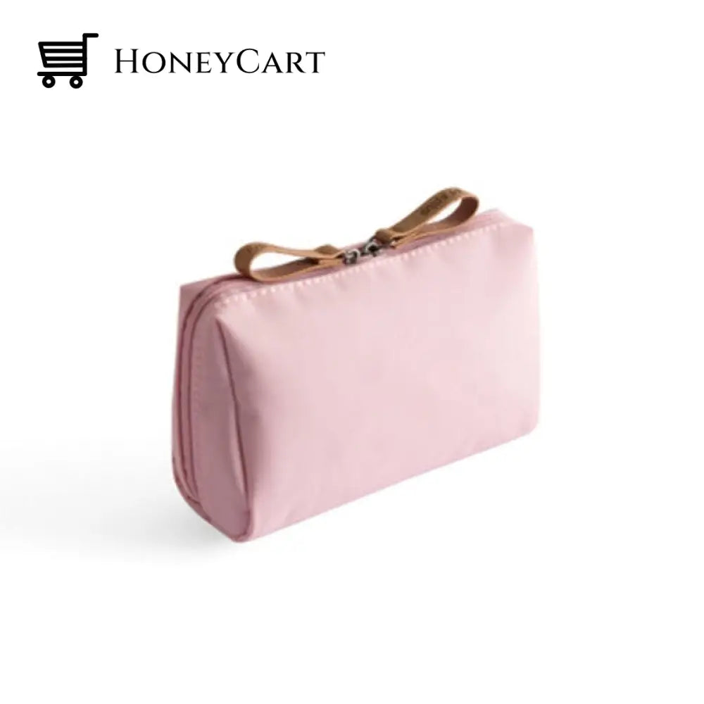 Travel Makeup Pouch For Women Pink