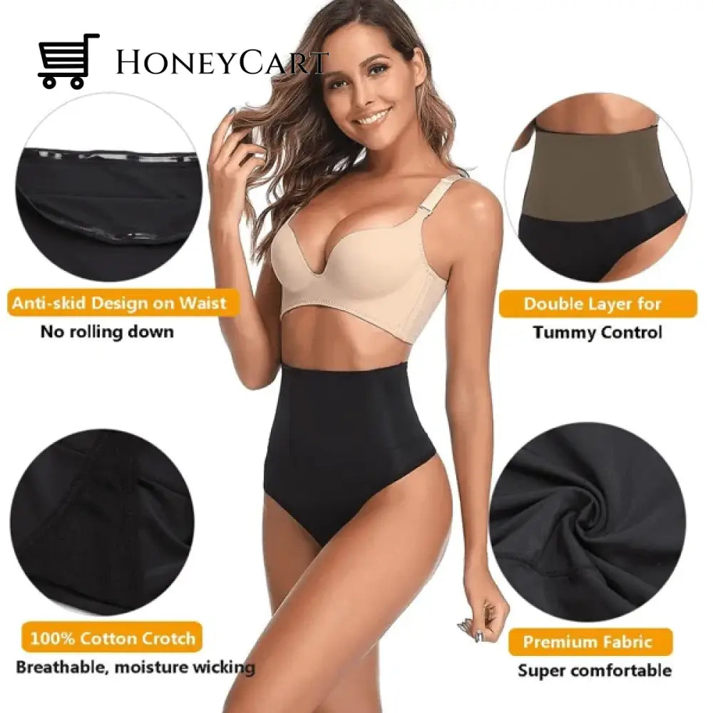 Tummy Control Thong Underwear