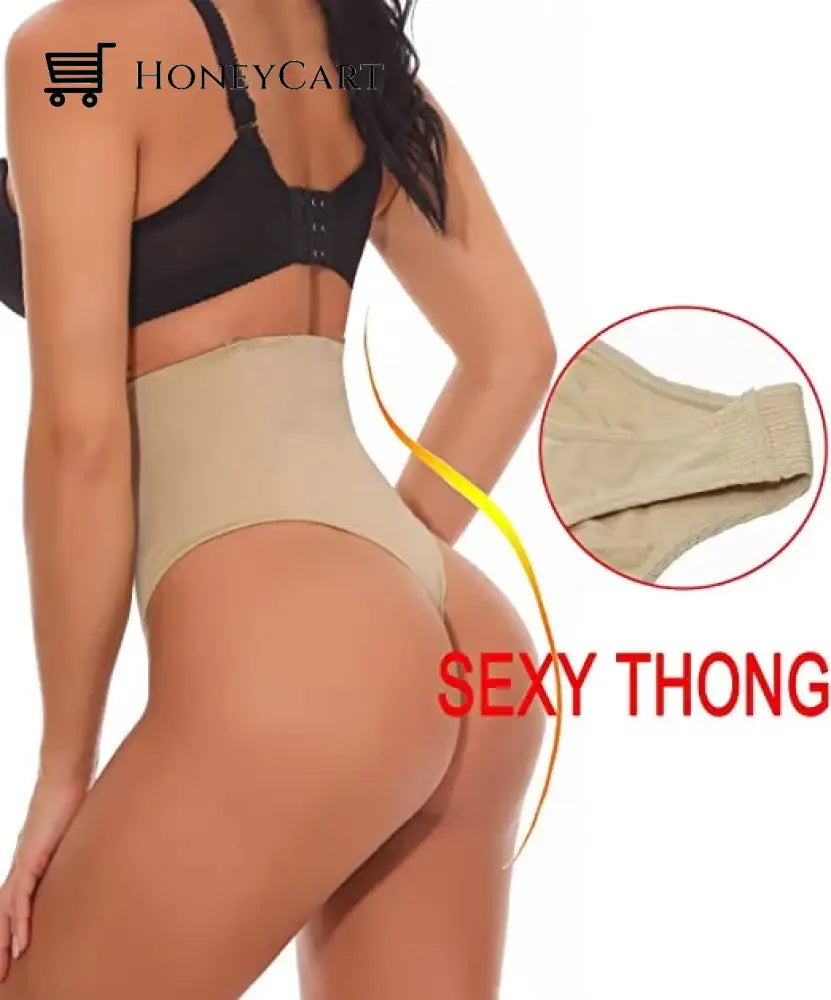 Tummy Control Thong Underwear