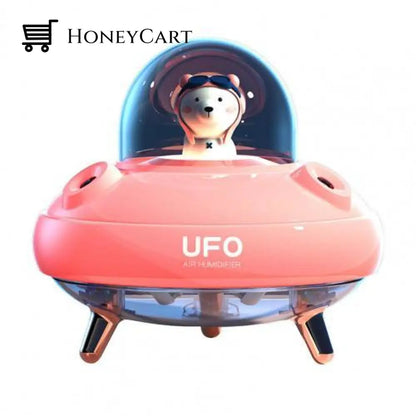 Ufo Bear Nano Air Humidifier Pink Charging Humidifiers