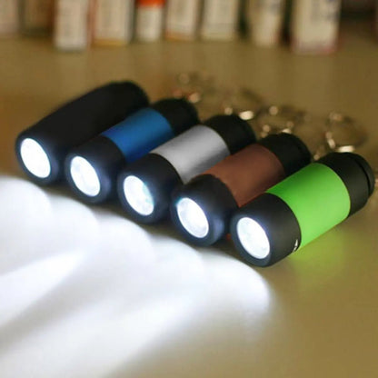 Ultra-Compact USB Rechargeable Keychain Torchlight – Portable Mini Flashlight for Outdoor Adventures, Camping & Everyday Essentials