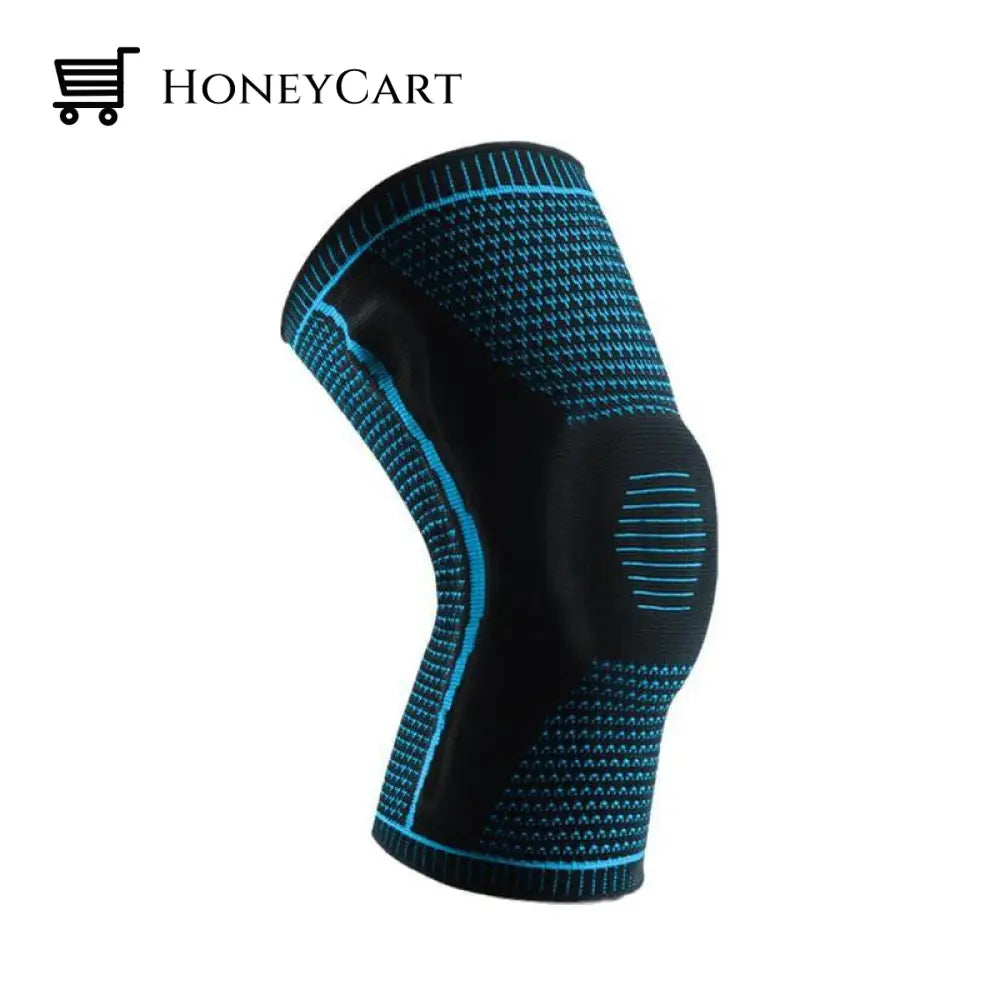 Ultra Silicone Knee Brace Compression Elite Blue / M