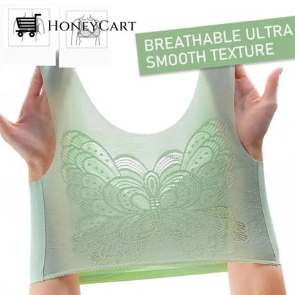 Ultra-Thin Plus Size Ice Silk Comfort Bra