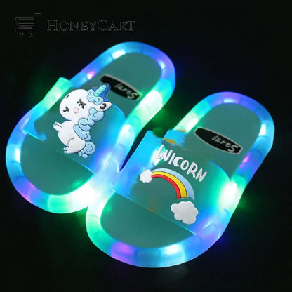 Unicorn Glowing Slippers