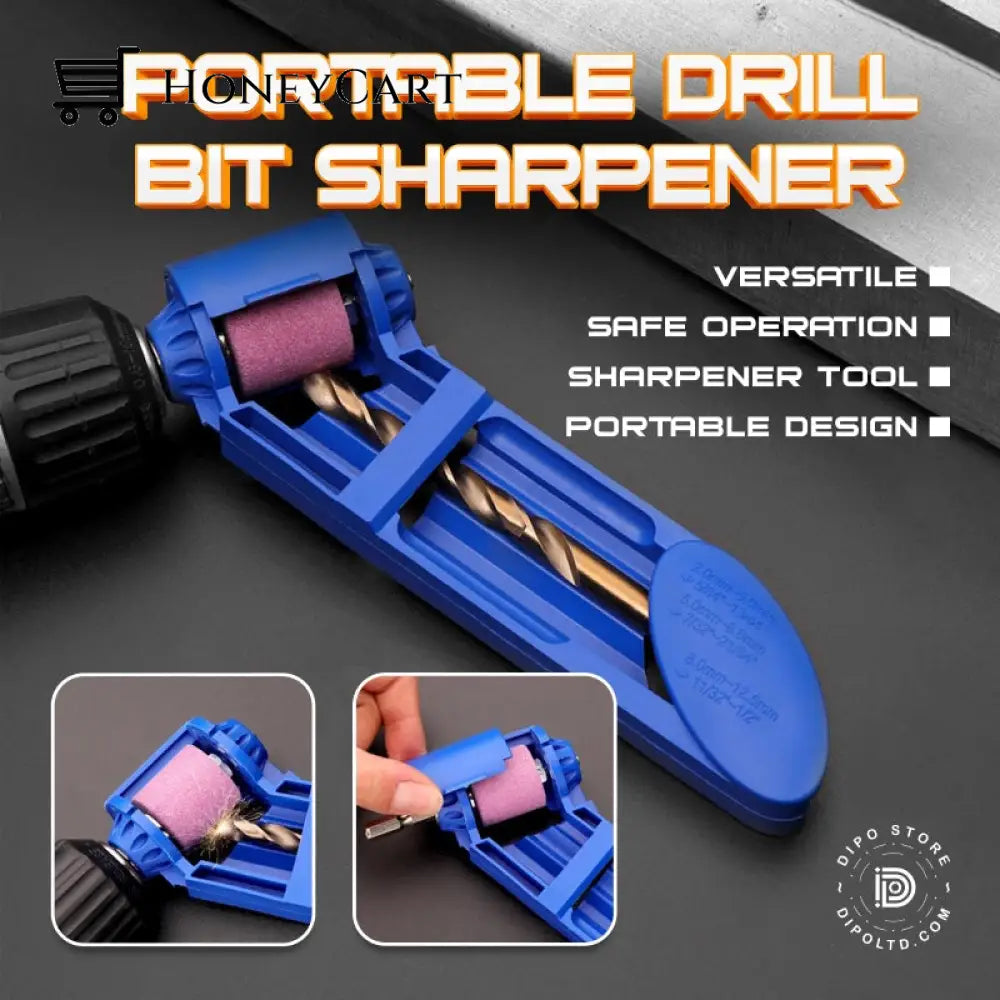 Dipo® Upgrade Your Toolbox With This Portable Drill Bit Sharpener Tools