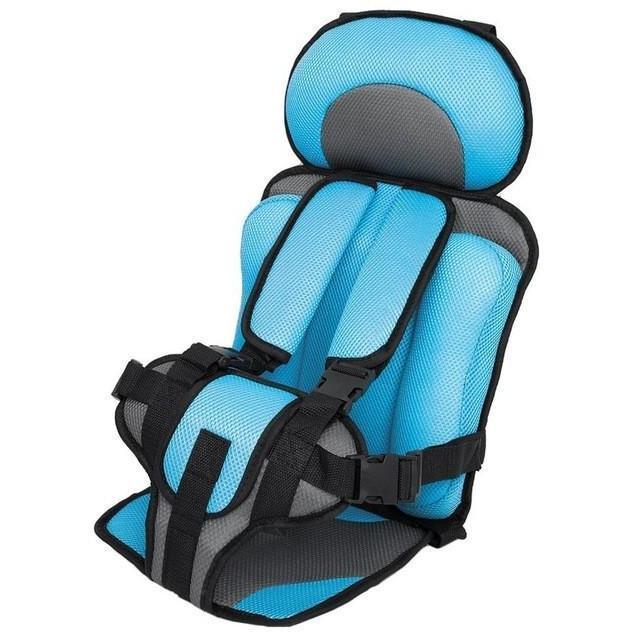 Child Secure Seatbelt Vest - Portable Safety Seat Gray