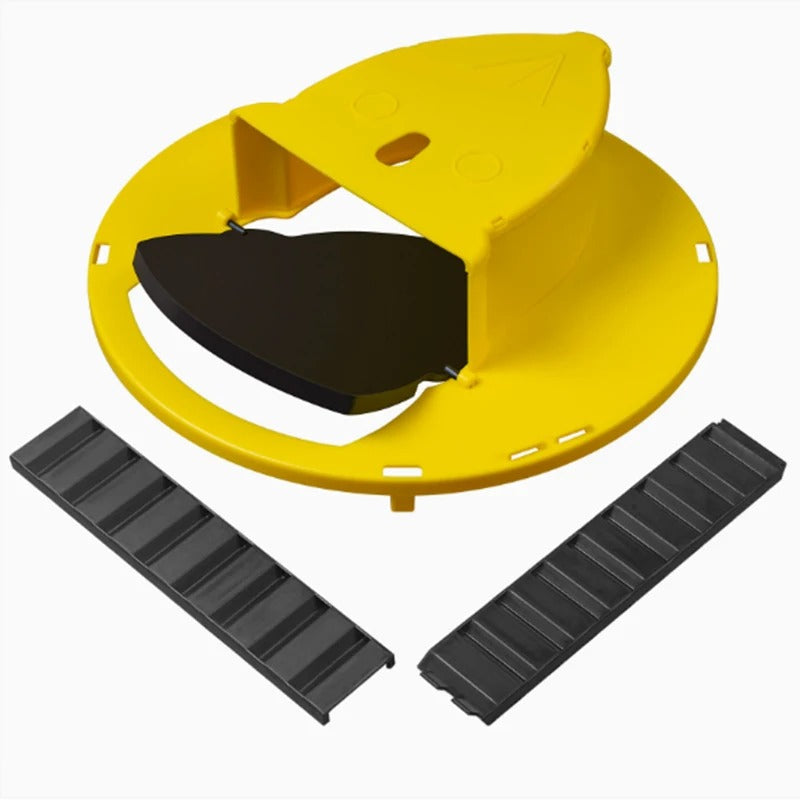 Humane Mouse Trap Bucket Lid System Four Pack for Pests