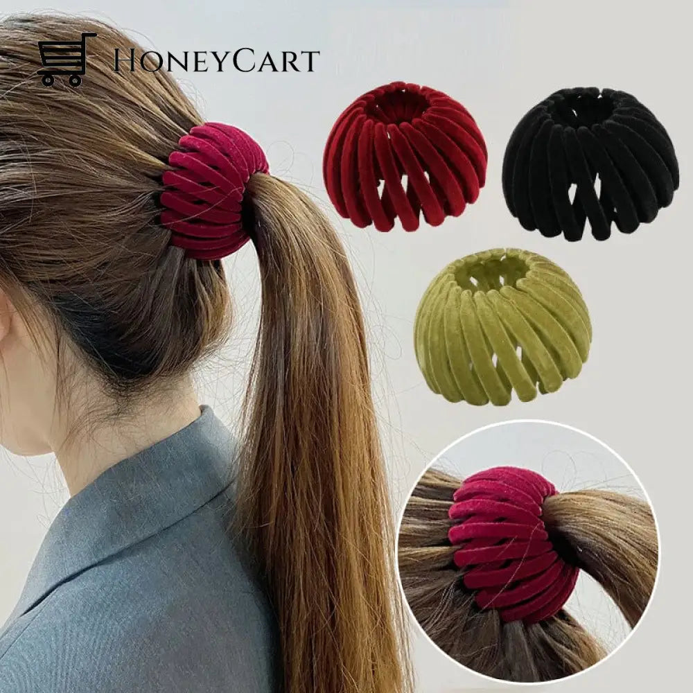 Velvet Nest Scrunchie