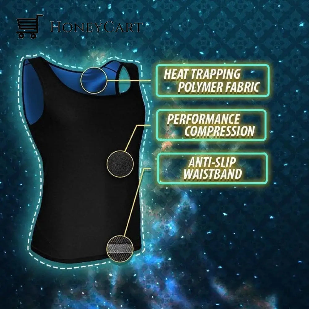 Versatile Heat Trapping Sweat Compression Vest For Men And Women