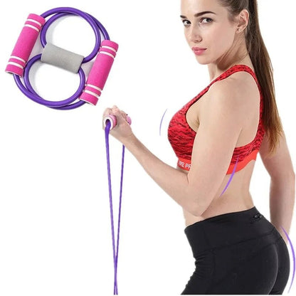 Versatile Resistance Bands – Elastic Belt for Yoga, Strength & Full-Body Workouts