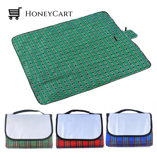 Vilead Folding Beach Outdoor Picnic Pad Green Camping Mat / 200X150Cm Mats