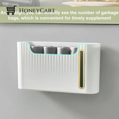 Wall Mounted Garbage Bag Organizer