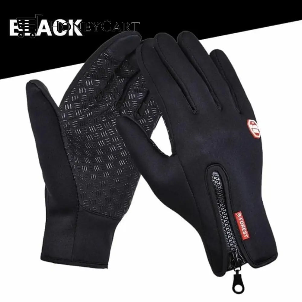 Warm Thermal Gloves Cycling Running Driving