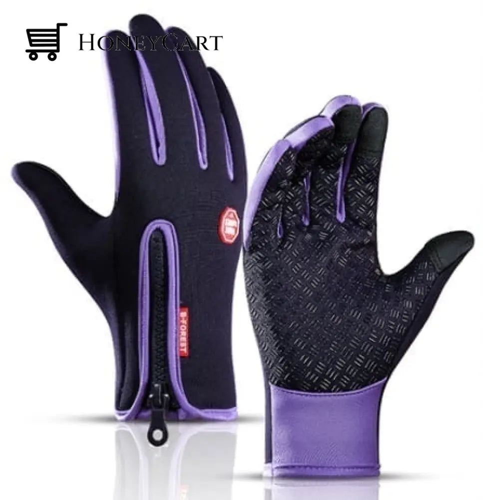 Warm Thermal Gloves Cycling Running Driving