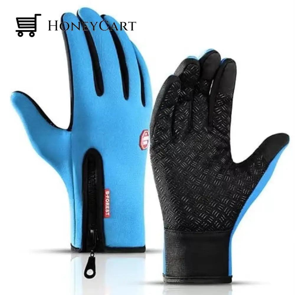 Warm Thermal Gloves Cycling Running Driving