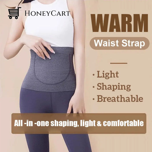 Warm Waist Strap M / Blackcomes With 2 Mugwort Stickers Beauty& Health