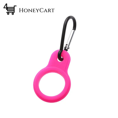 Water Bottle Holder Keychain Pink Belt Buckles