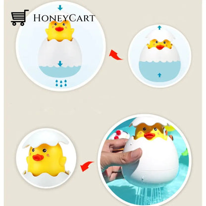 Water Sprinkler Egg Shape Baby Bath Toy Toys & Activity Equipment