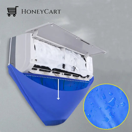 Waterproof Air Conditioner Cleaning Cover Plastic