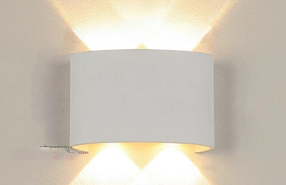 Waterproof LED Outdoor Wall Lamps – Aluminum Wall Light for Indoor & Outdoor Ambiance, Perfect for Living Room & Patio Decor