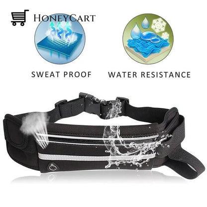 Waterproof Running Waist Belt Bag