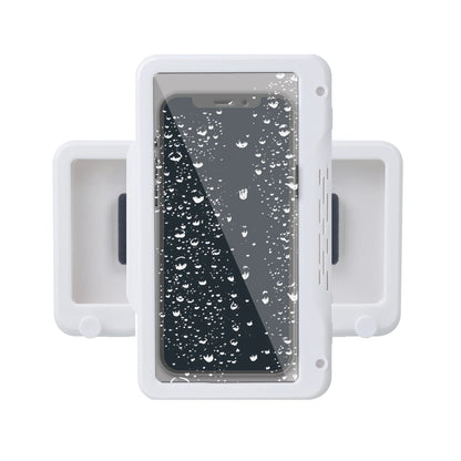 Waterproof Shower Phone Holder – 360° Rotating Anti-Fog Case for High Sensitivity Access, Perfect for Your Bathroom Wall