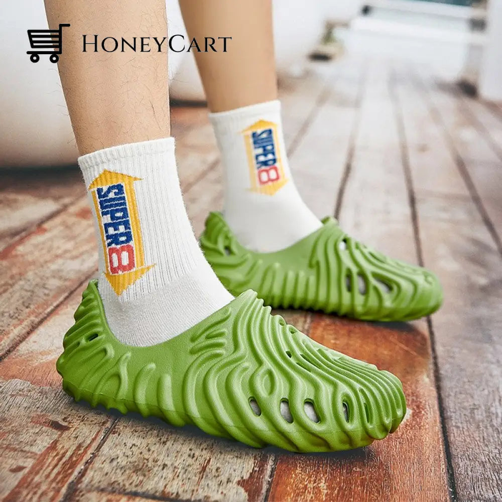 Wavy Comfy Breathable Beach Slippers Shoes